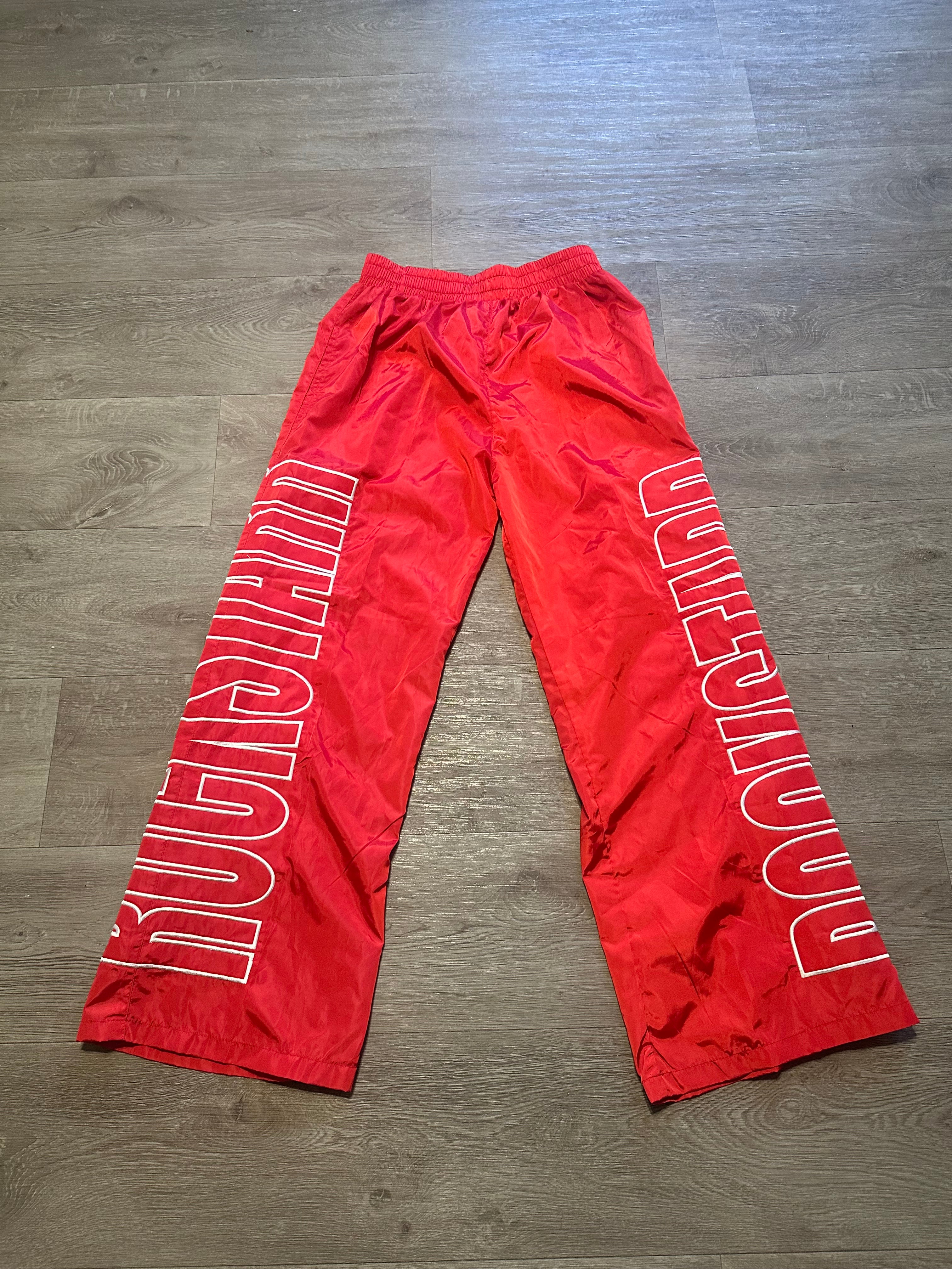 RED TRACKPANTS